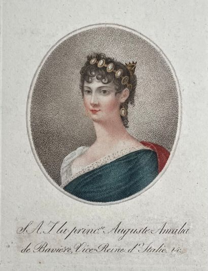 19th century FRENCH SCHOOL S.A.I. La princesse...