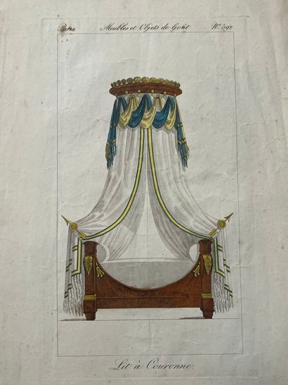 [Furniture]. [Engravings]. From the series...
