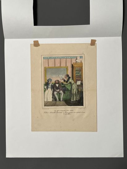 [Caricature]. After Frédéric BOUCHOT (1798-?)...