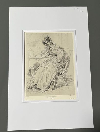 [Fashion]. After Achille DEVERIA (1800-1857)...