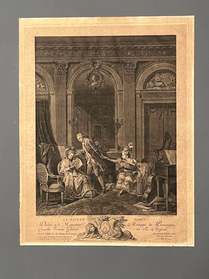 After LAVREINCE (1737-1807) engraved by de...