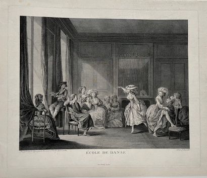 After Nicolas LAVREINCE (1731-1807), engraved...