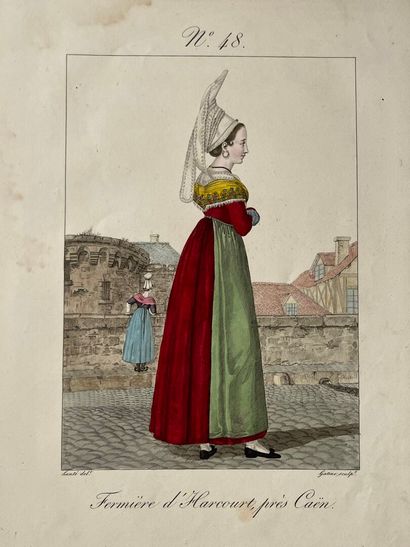 [Costumes]. [Normandie]. [Caen]. After Louis-Marie...