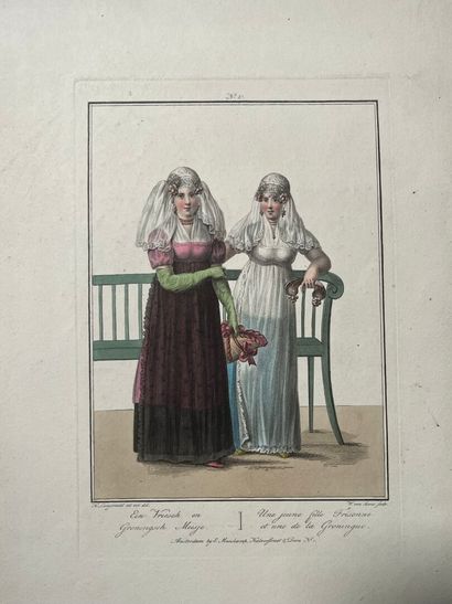 [Varia]. [Fashion]. Lot of 19th-century engravings...