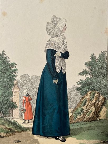 [Costumes]. [Normandie]. [Seine-Maritime]....