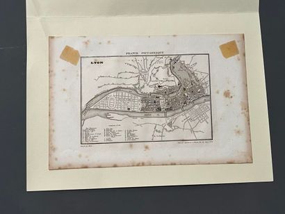 [Lyon]. [Plan]. Drawn by MONIN from the series...
