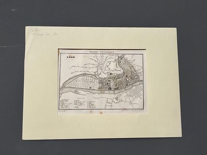 [Lyon]. [Plan]. Drawn by MONIN from the series...