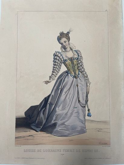 [Fashion]. [Costumes]. After Achille DEVERIA...
