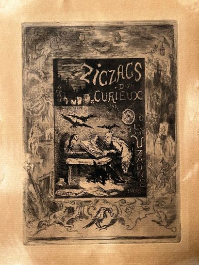 After Félix BUHOT (1847-1898) Frontispiece...