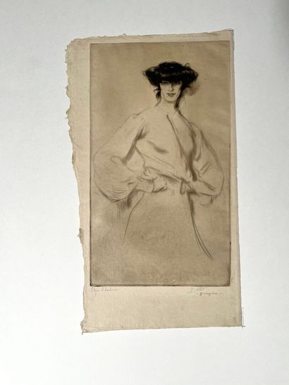 After Edgard CHAHINE (1874-1947) Georgina,...
