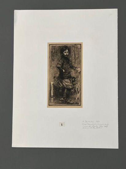 After Albert BESNARD (1849-1934) Robert Besnard,...