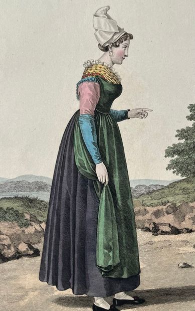 [Costumes]. [Normandy]. [Bayeux]. After Louis-Marie...
