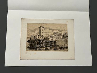 After Charles MERYON (1821-1868) La pompe...
