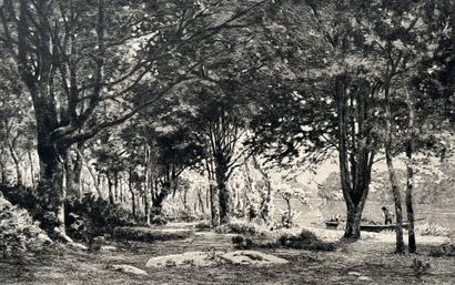 After Adolphe APPIAN (1818-1898) Pêcheurs...