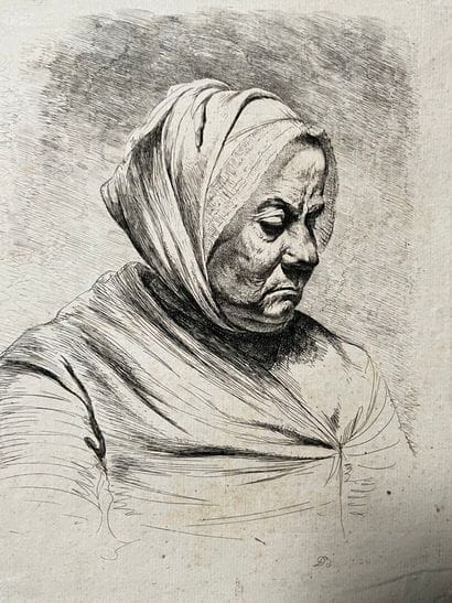 d'après Jean-Jacques de BOISSIEU (1736-1810)...