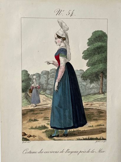 [Costumes]. [Normandy]. [Bayeux]. After Louis-Marie...