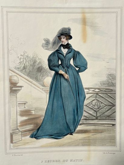 [Fashion]. After Achille DEVERIA (1800-1857)...