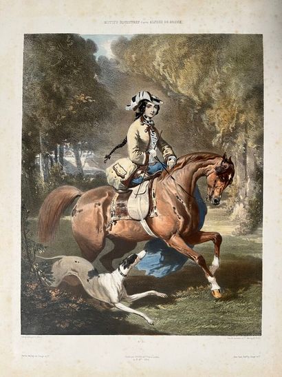 After Alfred de DREUX, engraved by A. GILBERT...