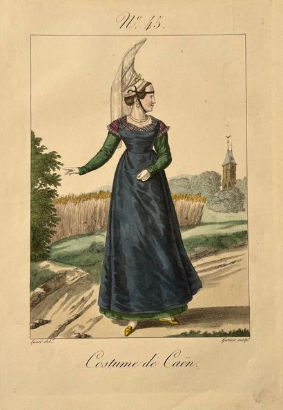 [Costumes]. [Normandie]. [Caen]. After Louis-Marie...