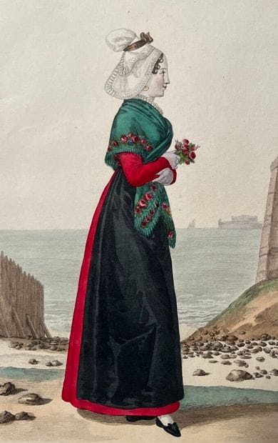 [Costumes]. [Normandie]. [Cherbourg]. After...