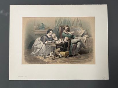 After Jules Marie DESANDRE (1845-?), lithographed...
