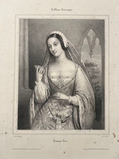 [Varia]. [Fashion]. Lot of 19th-century engravings...