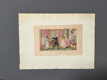 [Caricature]. 19th Century ENGLISH SCHOOL...