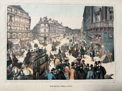 [Paris]. 19th century school Boulevard des...