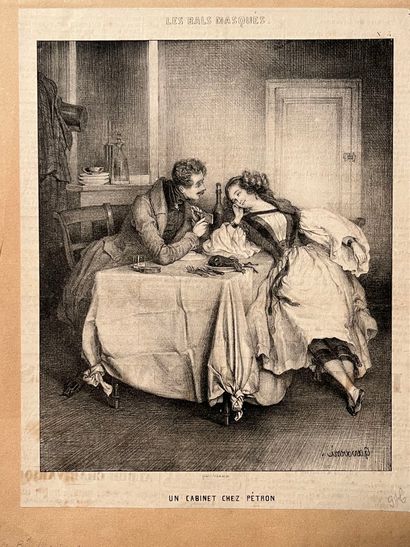 After Sulpice-Guillaume CHEVALIER dit GAVARNI...