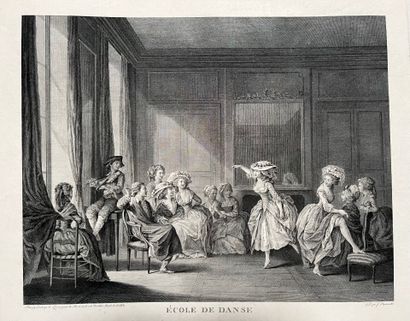 After Nicolas LAVREINCE (1731-1807), engraved...