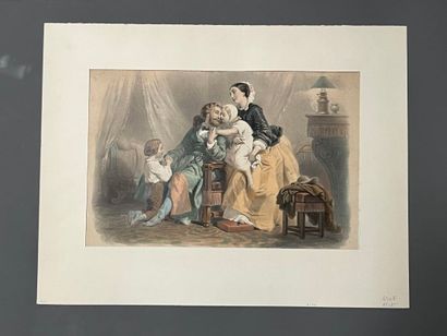 After Jules Marie DESANDRE (1845-?), lithographed...