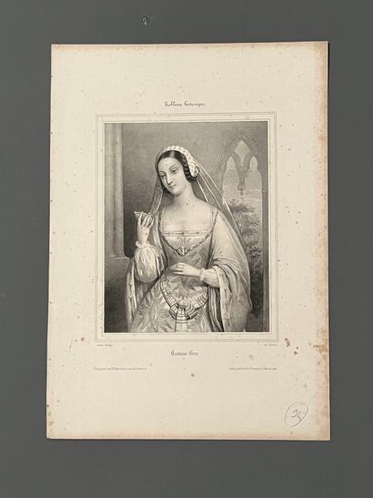 [Varia]. [Fashion]. Lot of 19th-century engravings...