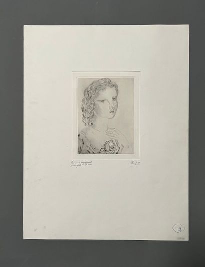 Léonard Tsuguharu FOUJITA(1886-1968) Jeune...