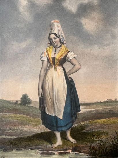 After Julien VALLOU de VILLENEUVE (1795-1866)...