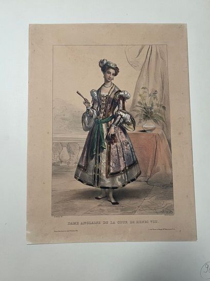 [Fashion]. [Costumes]. After Achille DEVERIA...