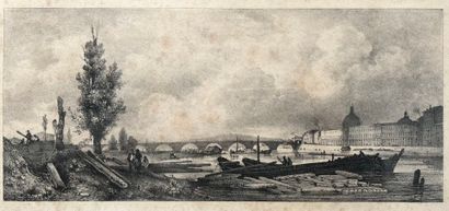 After Antoine GUINDRAND (1801-1843) Quai...