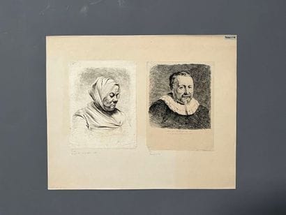 d'après Jean-Jacques de BOISSIEU (1736-1810)...