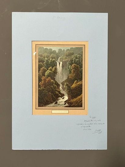 After Samuel BIRMANN (1793-1841) Cascade...