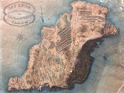 [Italy]. PLAN de la presqu'ile occidentale...