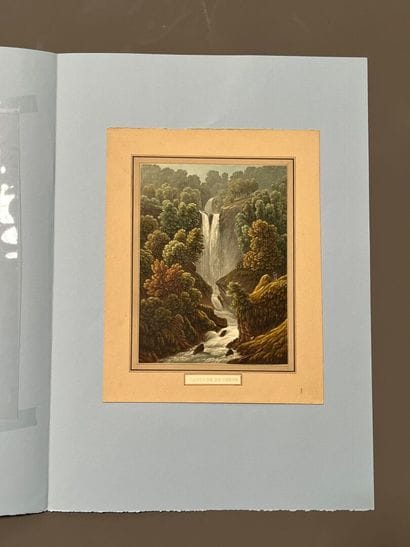 After Samuel BIRMANN (1793-1841) Cascade...
