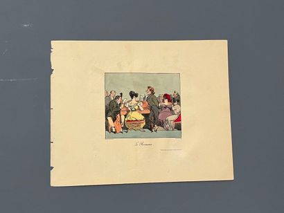 [Caricature]. After Henry Bonaventure MONNIER...