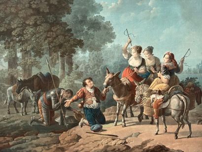 After Jean-Frédéric SCHALL (1752-1825), engraved...