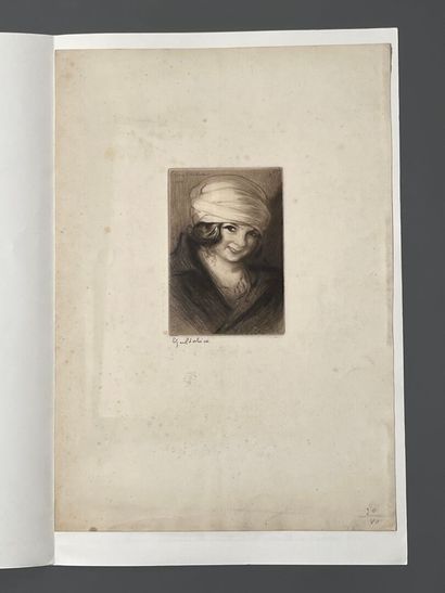 After Edgard CHAHINE (1874-1947) Ghemma (small...