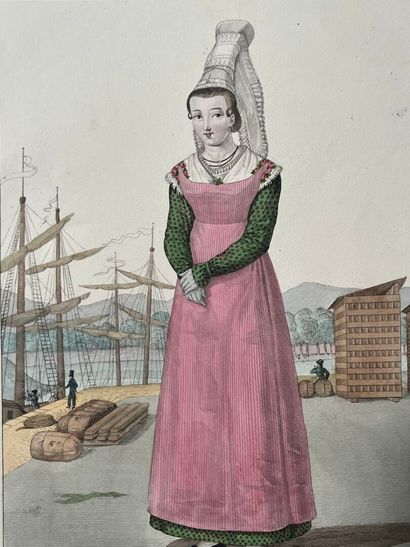 [Costumes]. [Normandie]. [Caen]. After Louis-Marie...