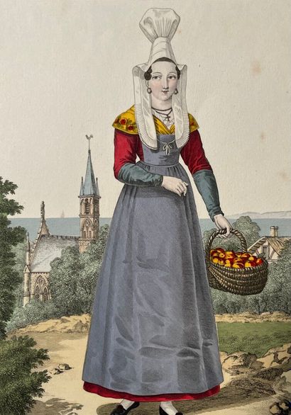 [Costumes]. [Normandy]. [Bayeux]. After Louis-Marie...