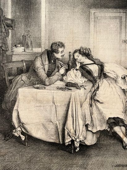 After Sulpice-Guillaume CHEVALIER dit GAVARNI...