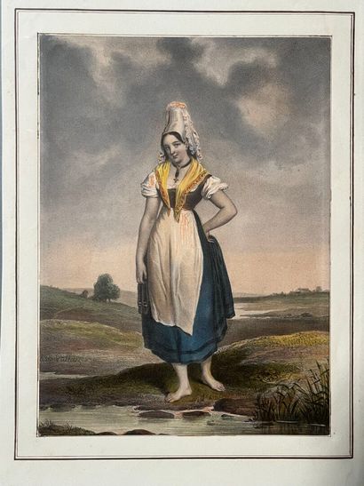 After Julien VALLOU de VILLENEUVE (1795-1866)...