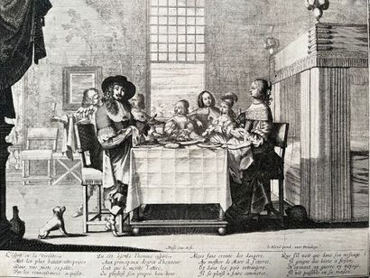 After Abraham BOSSE (1602-1676), engraved...
