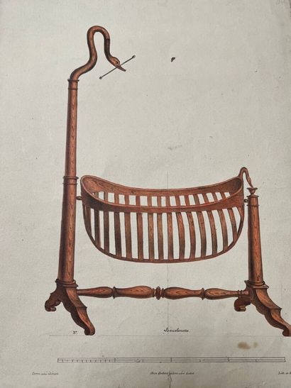 [Furniture]. [Engravings]. From the series...