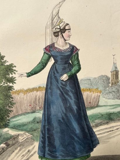 [Costumes]. [Normandie]. [Caen]. After Louis-Marie...